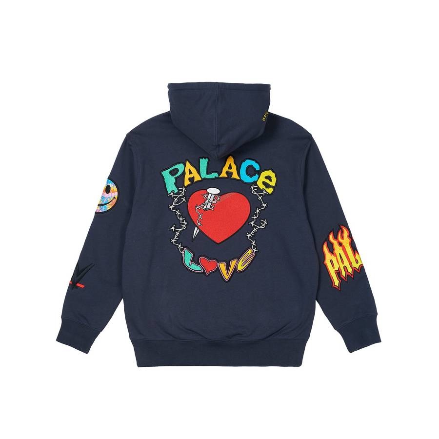 Palace Wwe Love Hood Navy