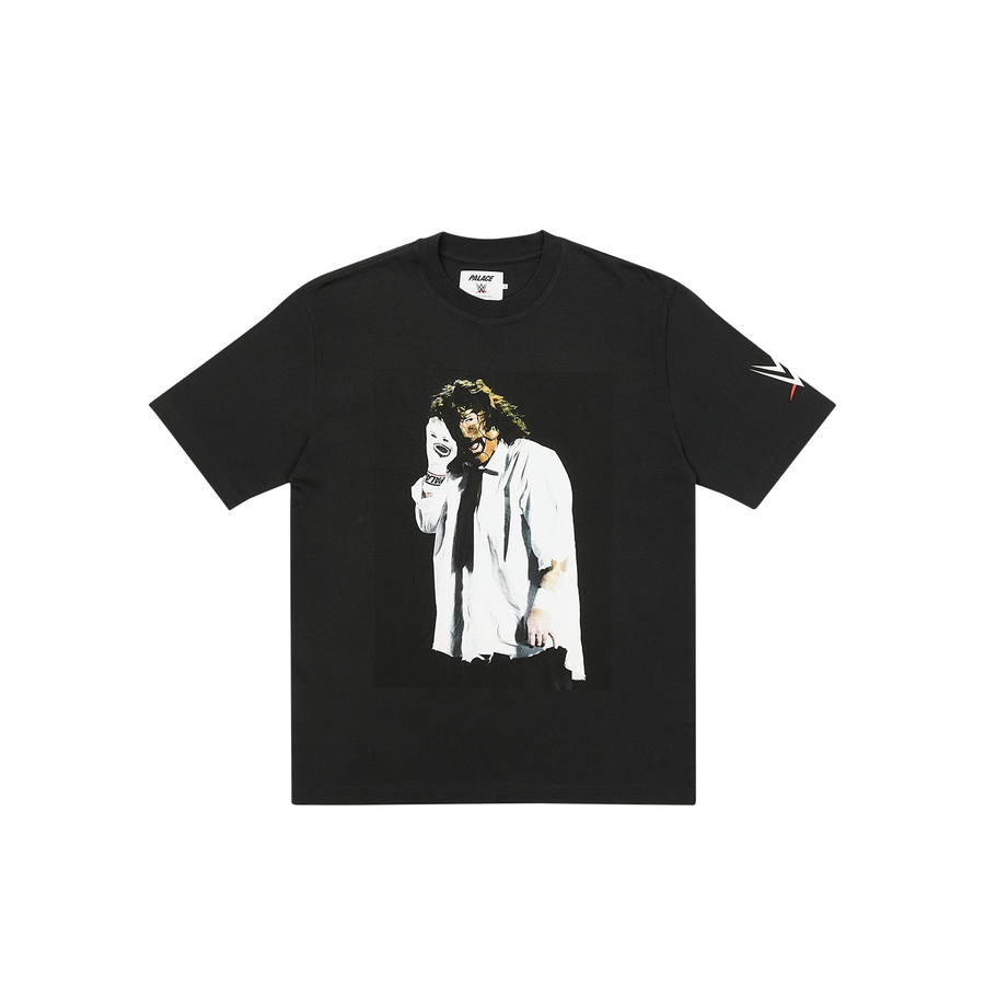 Palace Wwe Mankind Sock T-shirt Black