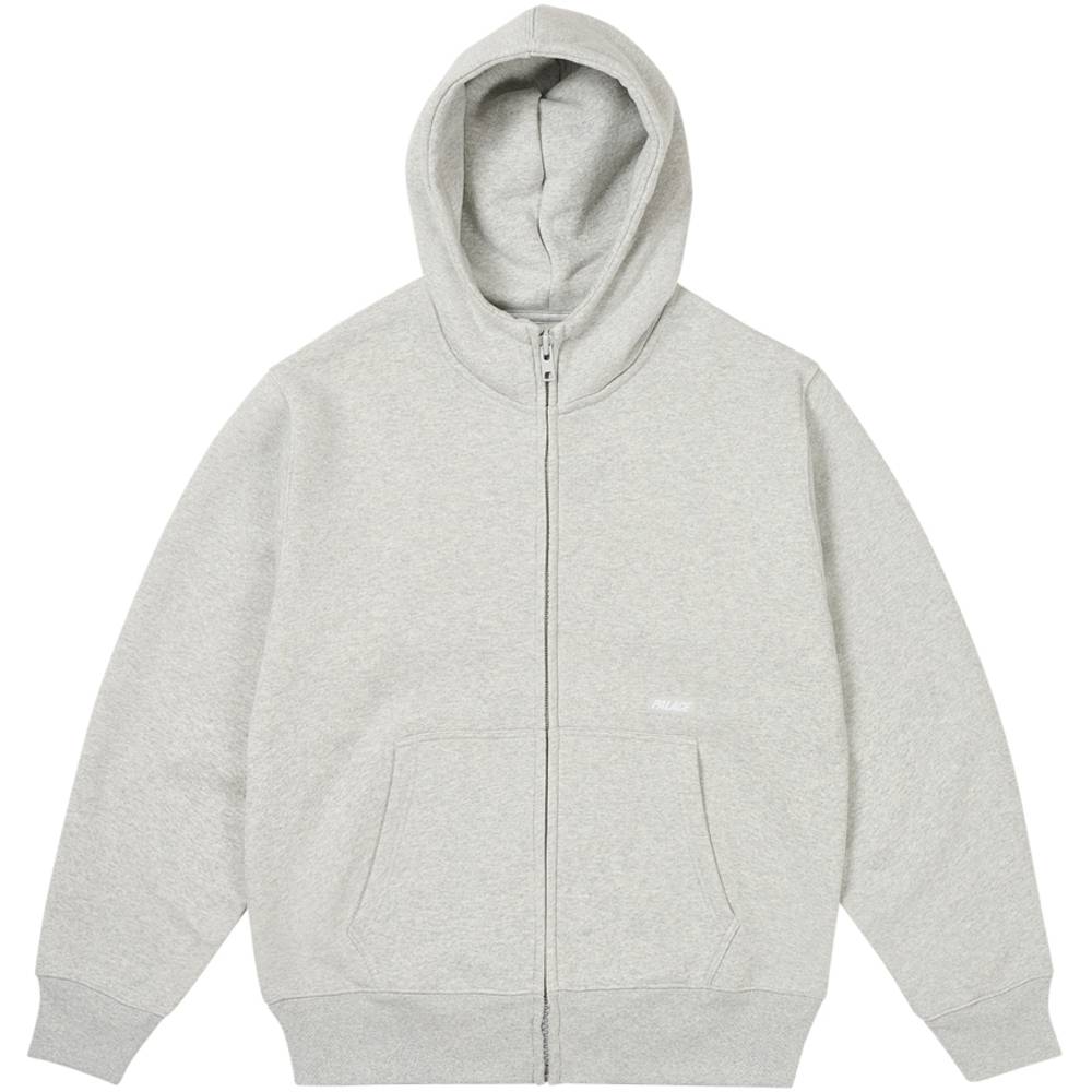 5g Zip Hood Grey Marl