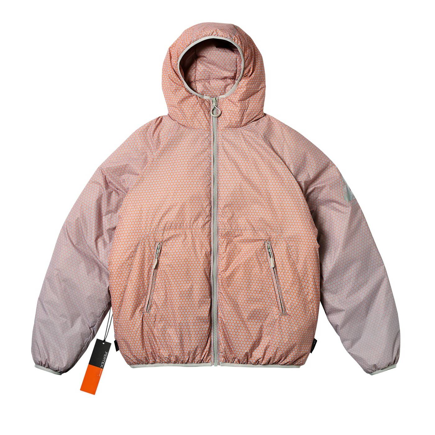 Hexagon Pertex Quilted Jacket Grey