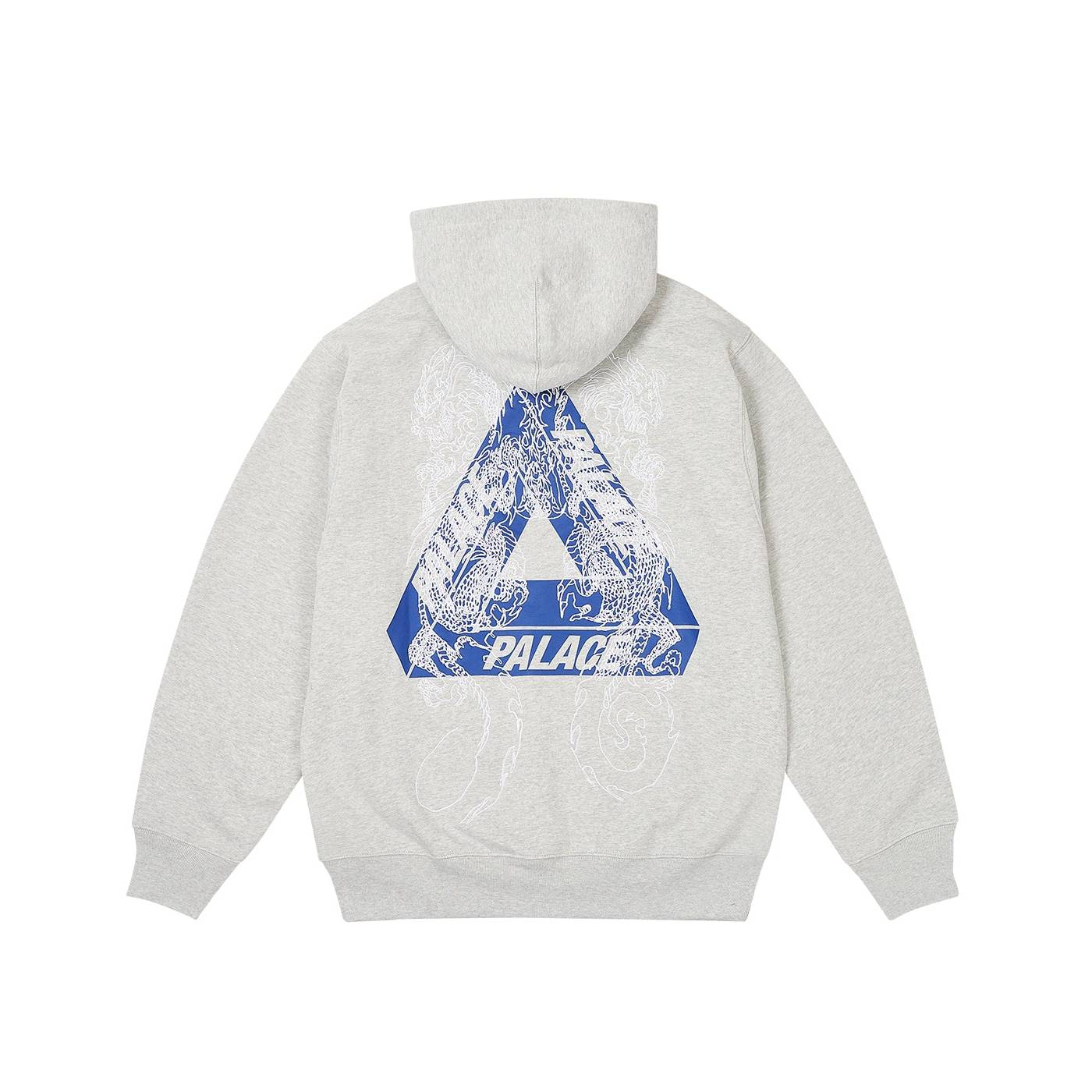 Tri-dragon Hood Grey Marl