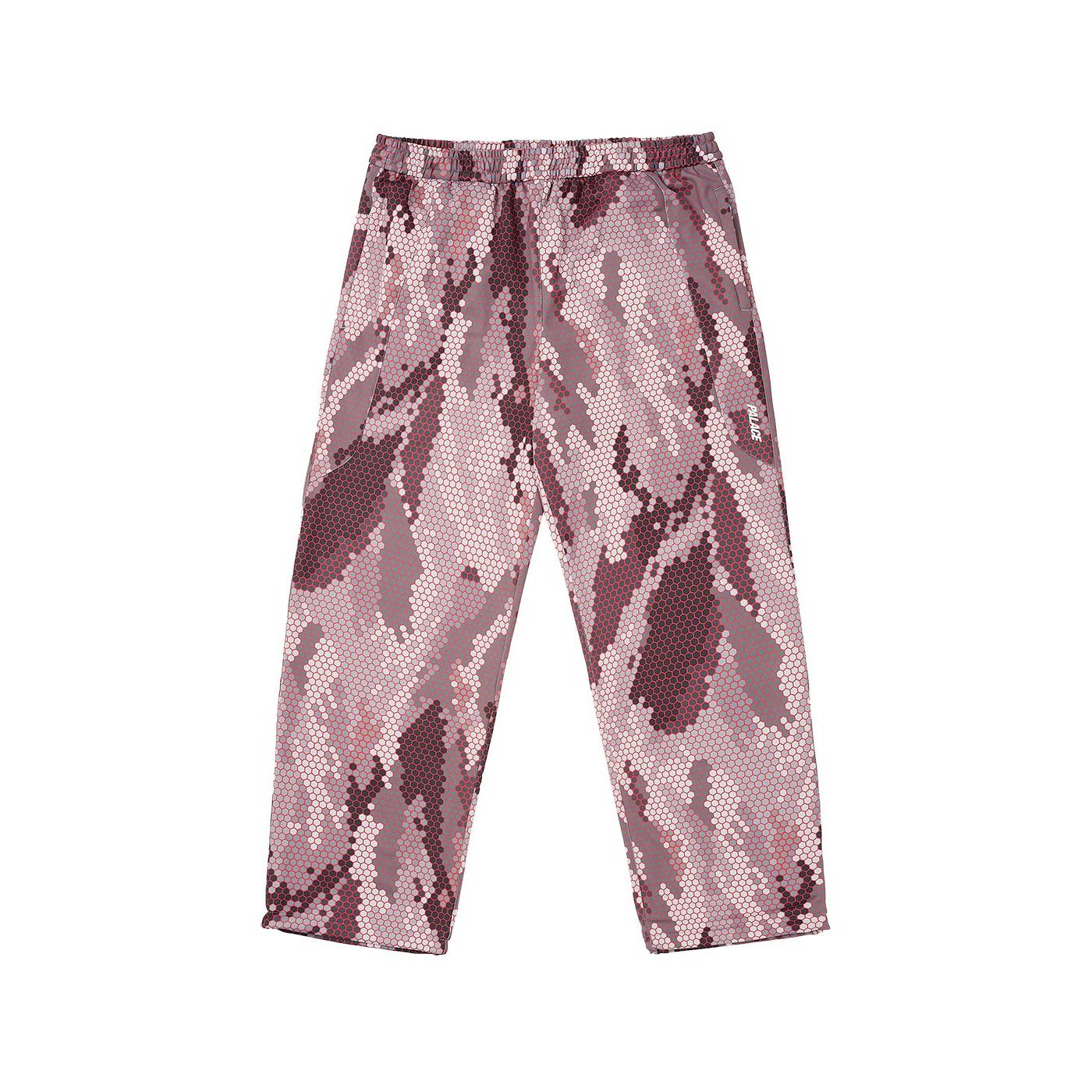P-tec Fleece Jogger Hexa Camo Grey