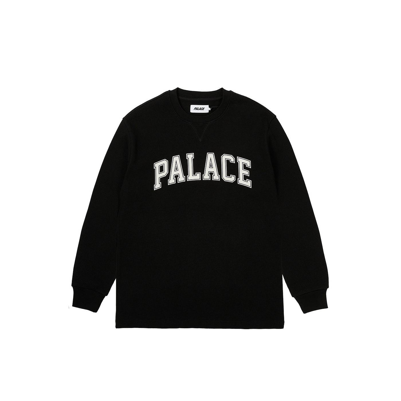 Waffle Longsleeve Black
