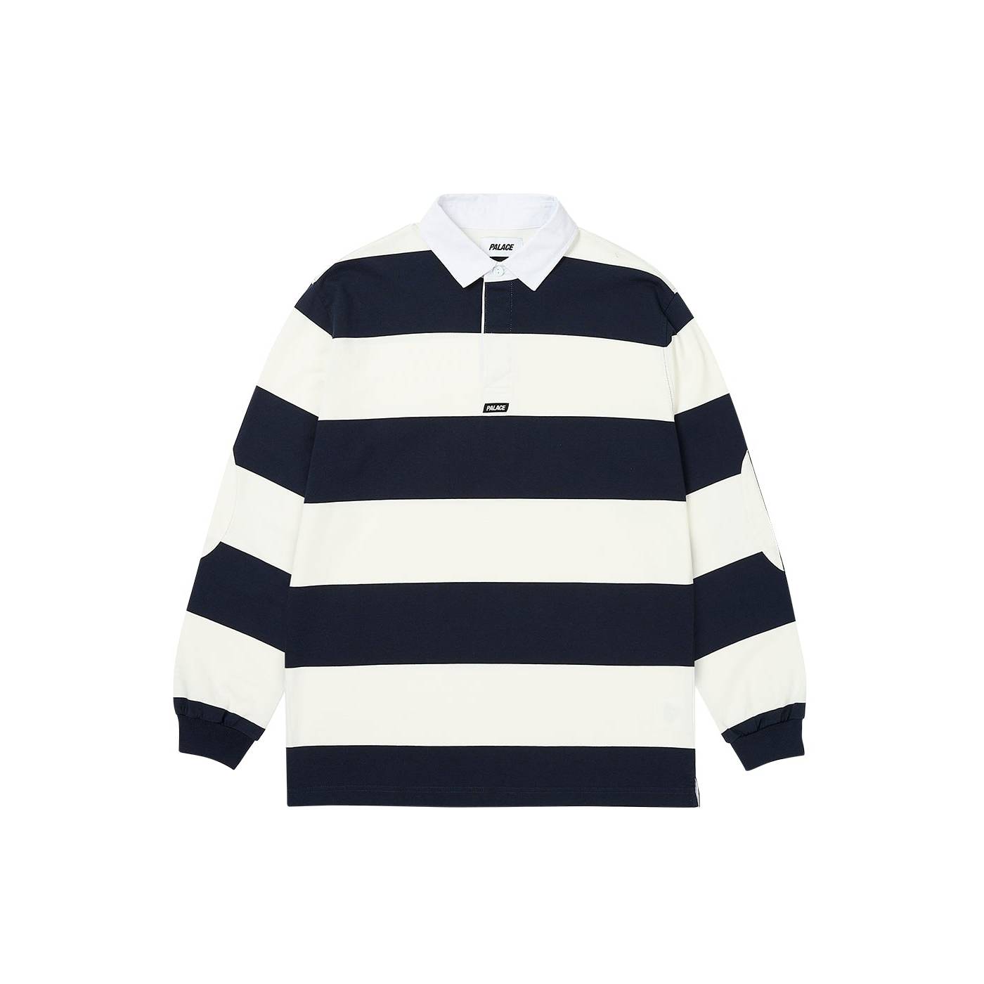 Elbow Stripe Rugby White / Navy