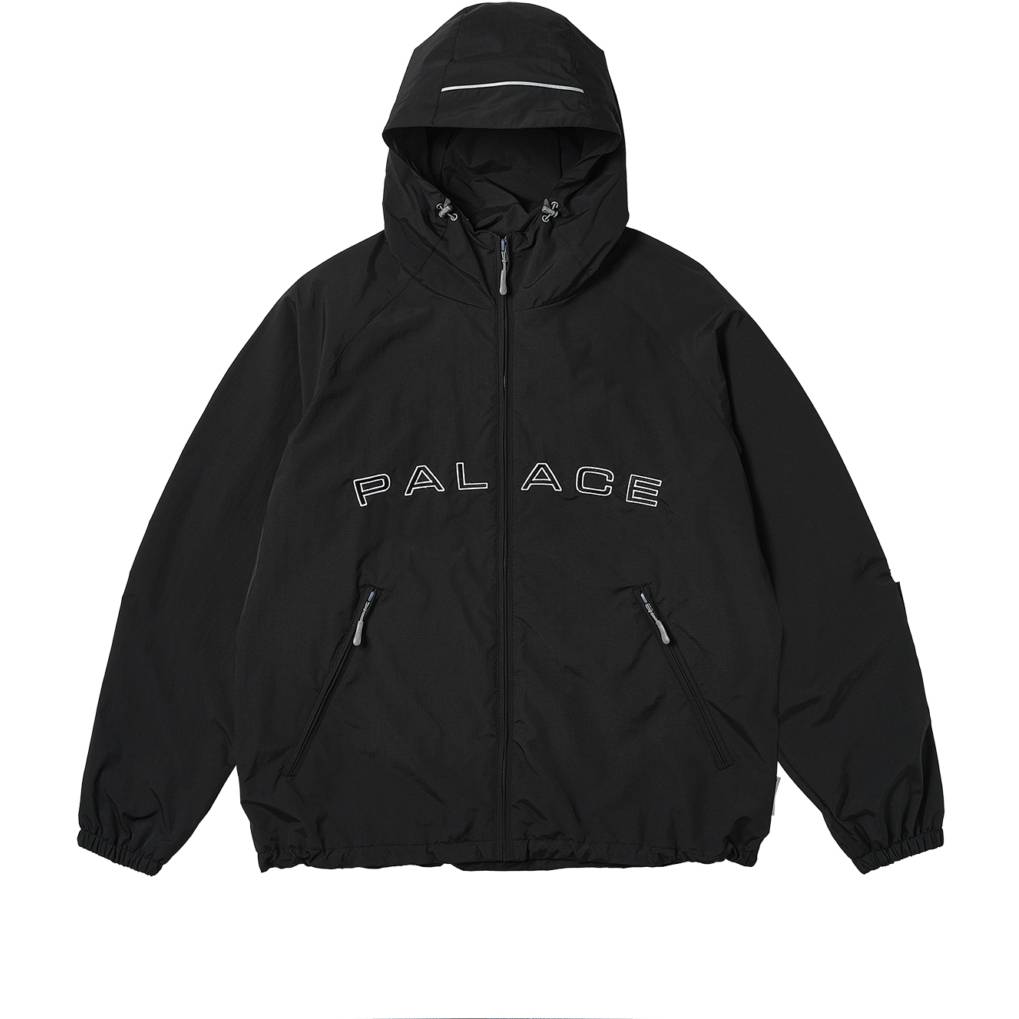 Arc Shell Hooded Jacket Black