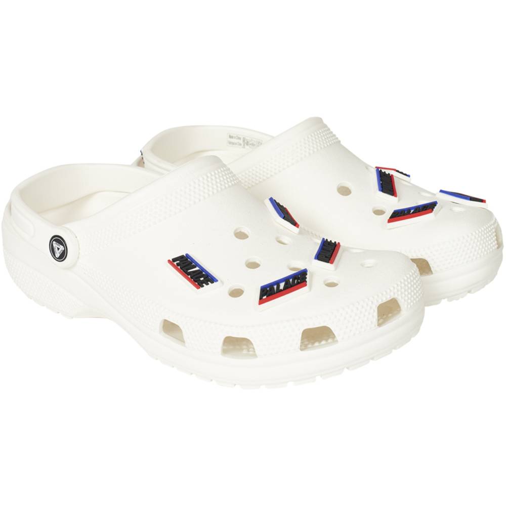 Basically A Palace Croc White