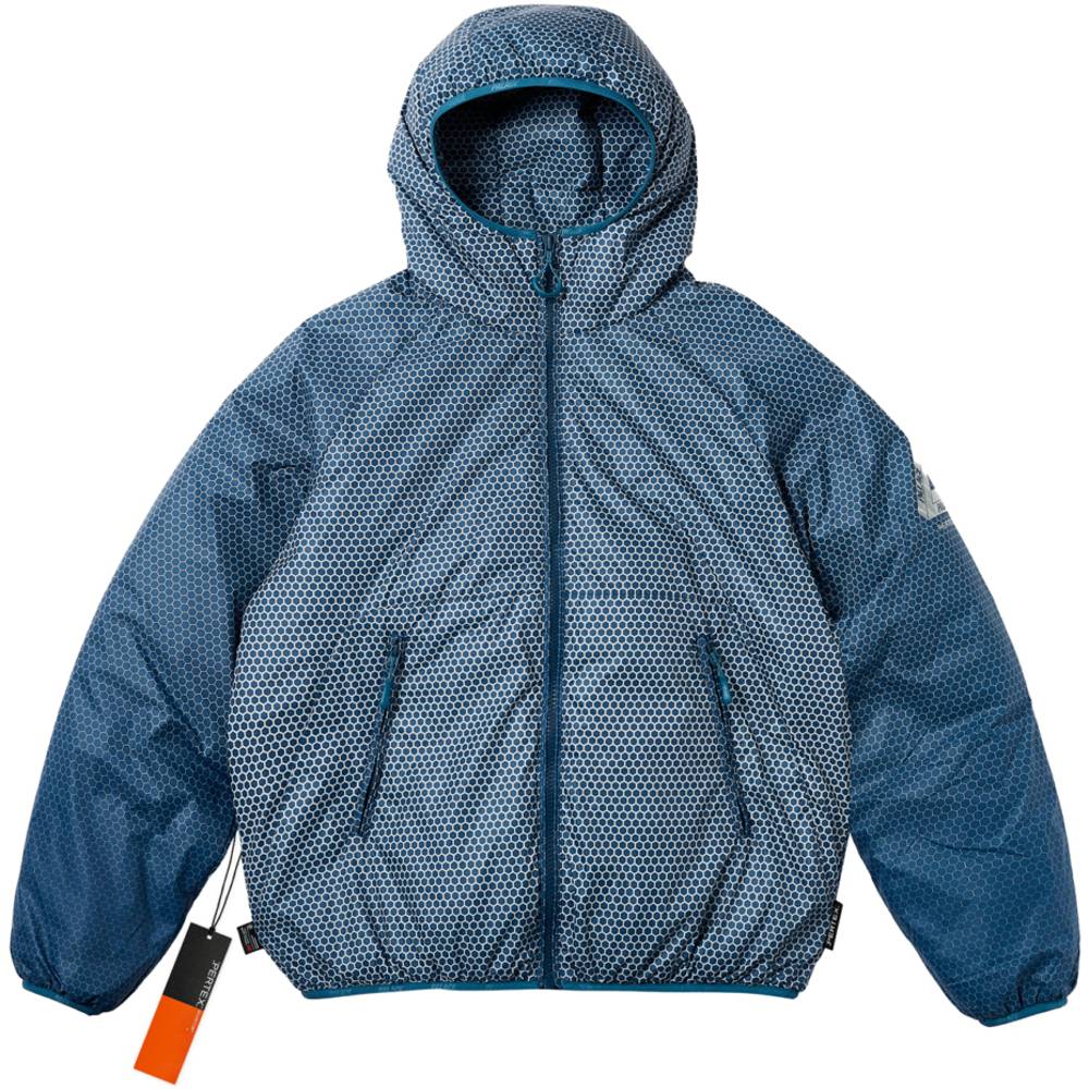 Hexagon Pertex Quilted Jacket Blue