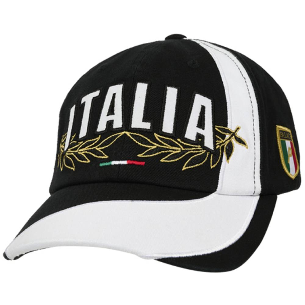 Italia 6-panel Black