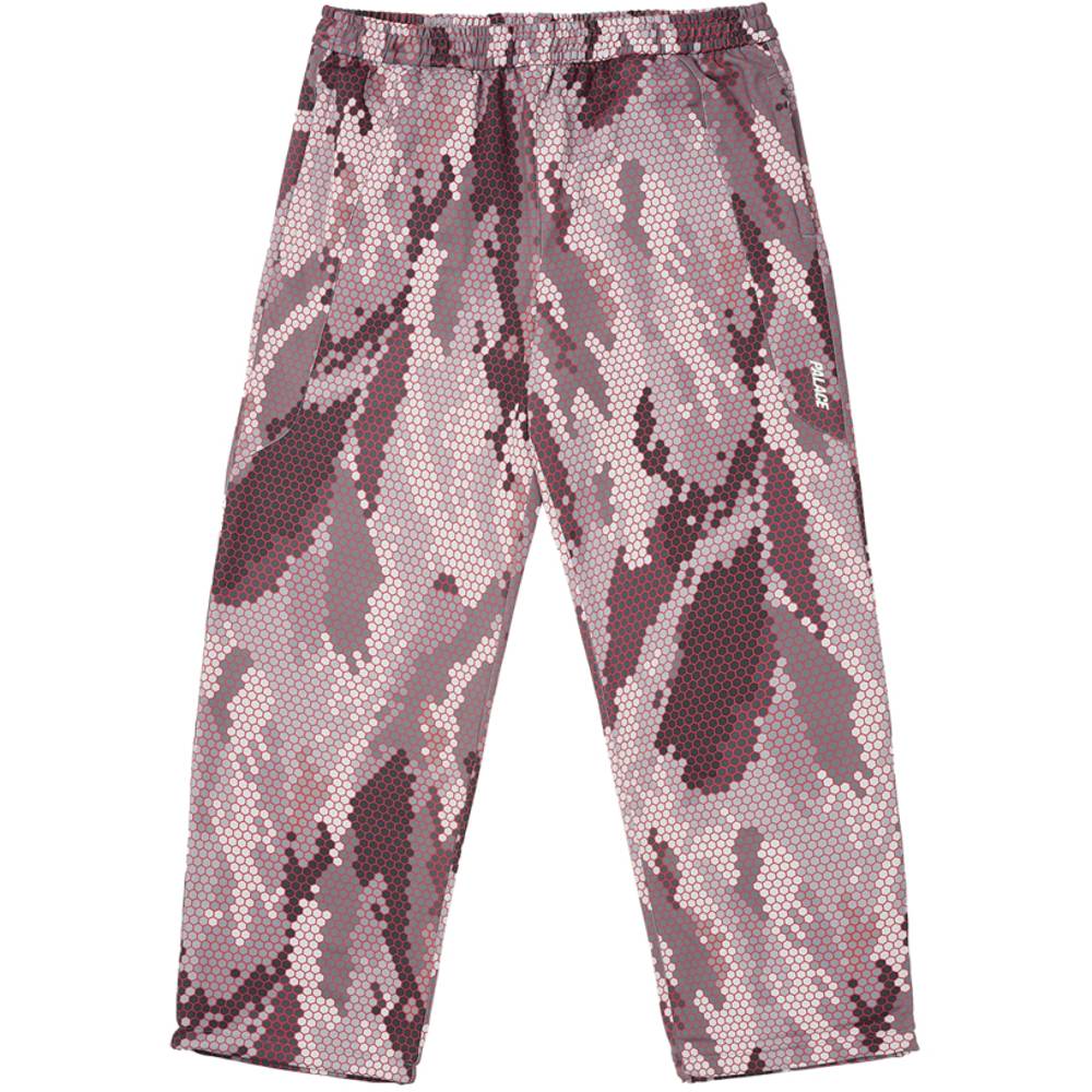 P-tec Fleece Jogger Hexa Camo Grey
