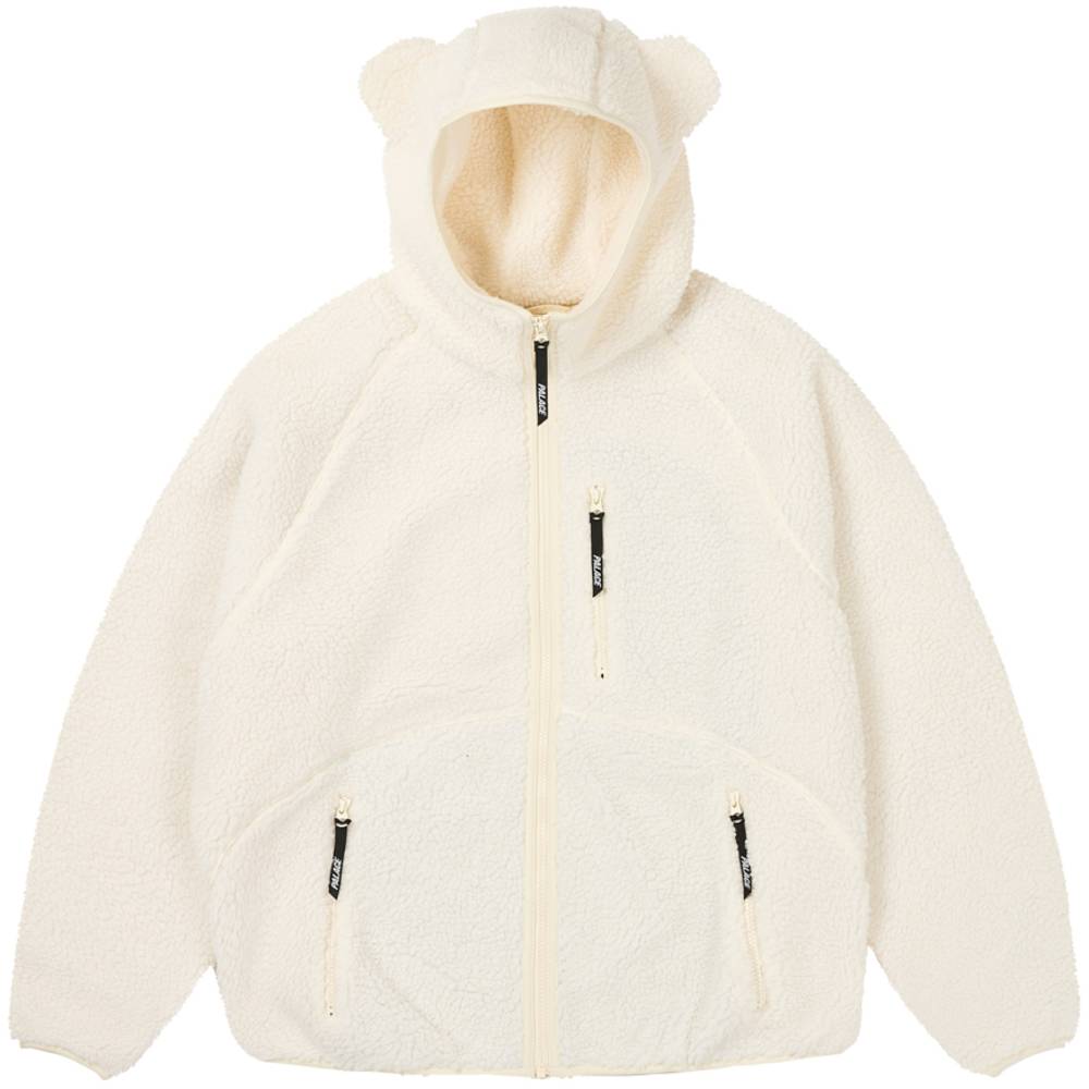 Teddy Fleece Jacket Soft White