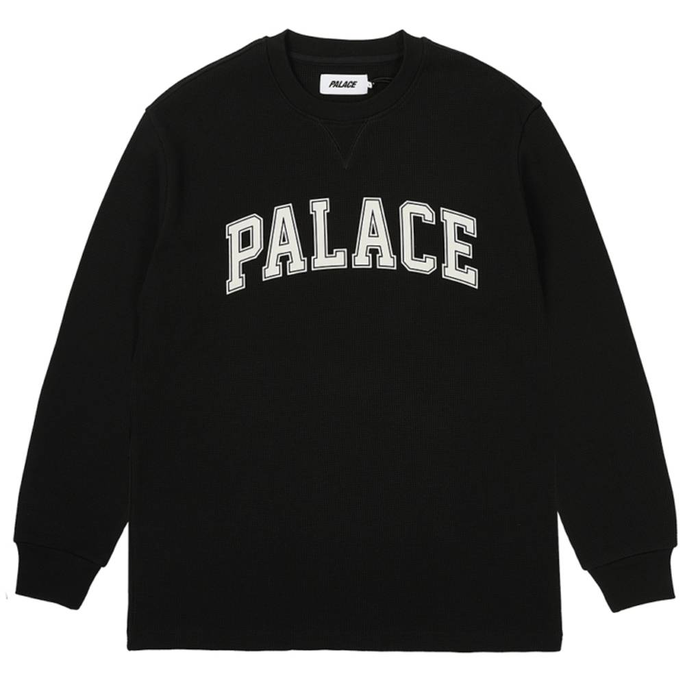Waffle Longsleeve Black