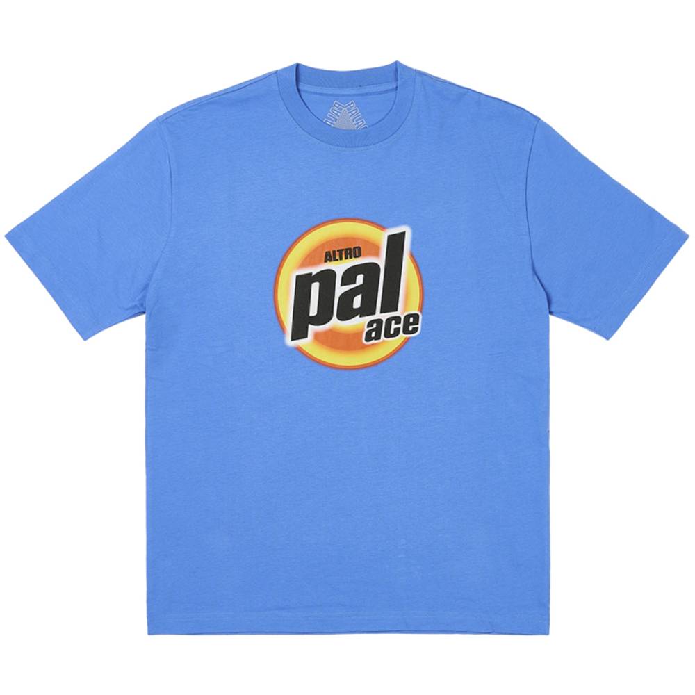Washed T-shirt Palatial Blue