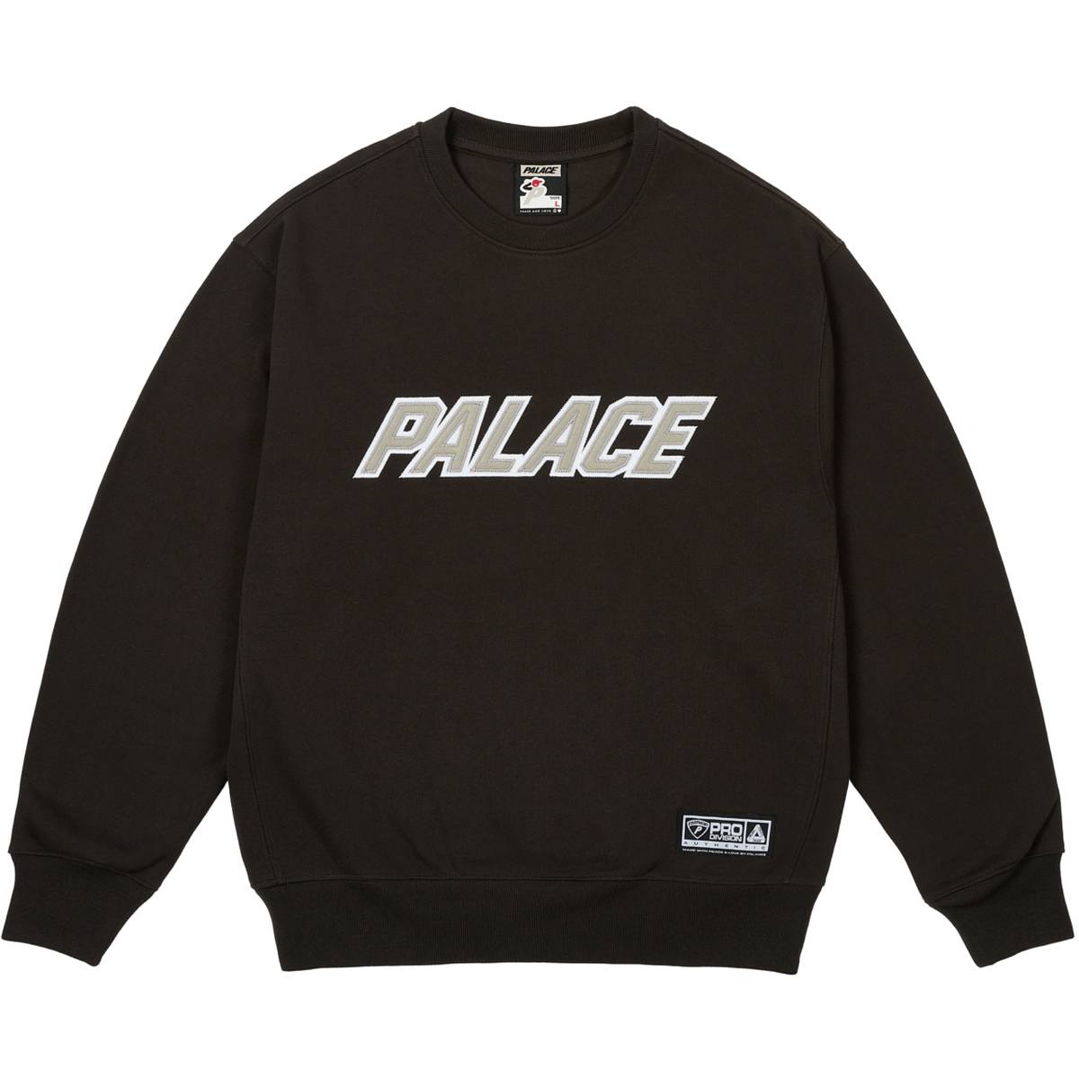 Applique Team Crew Black