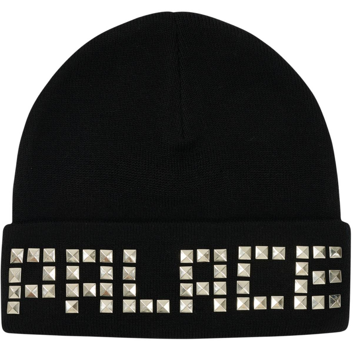 Emotional Studded Beanie Black
