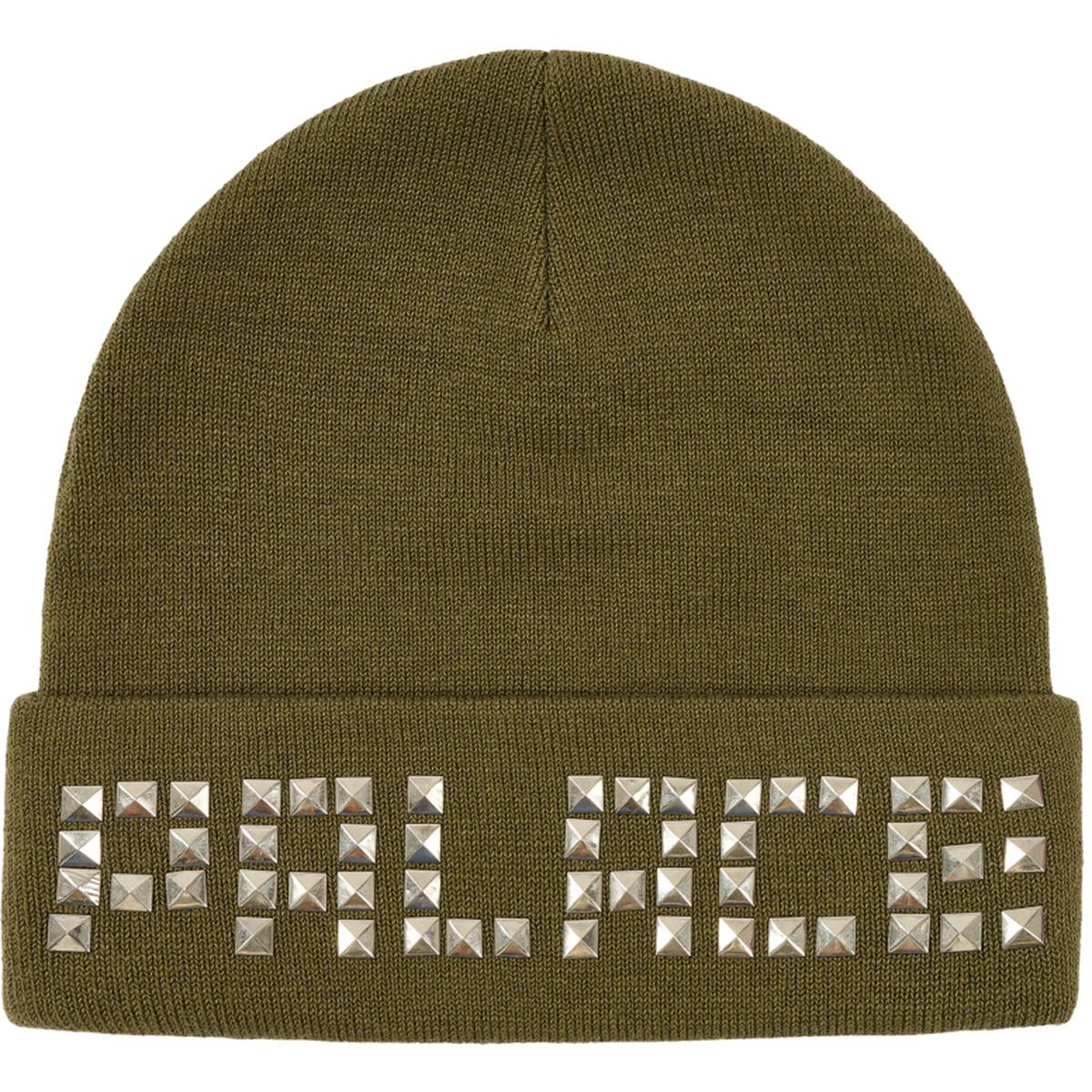 Emotional Studded Beanie The Deep Green