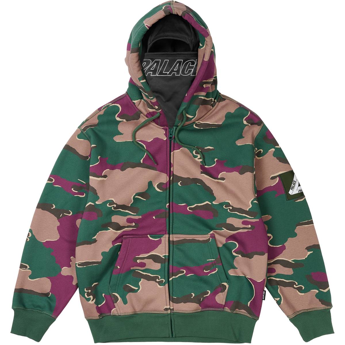 Facemask Thermal Hood Camo