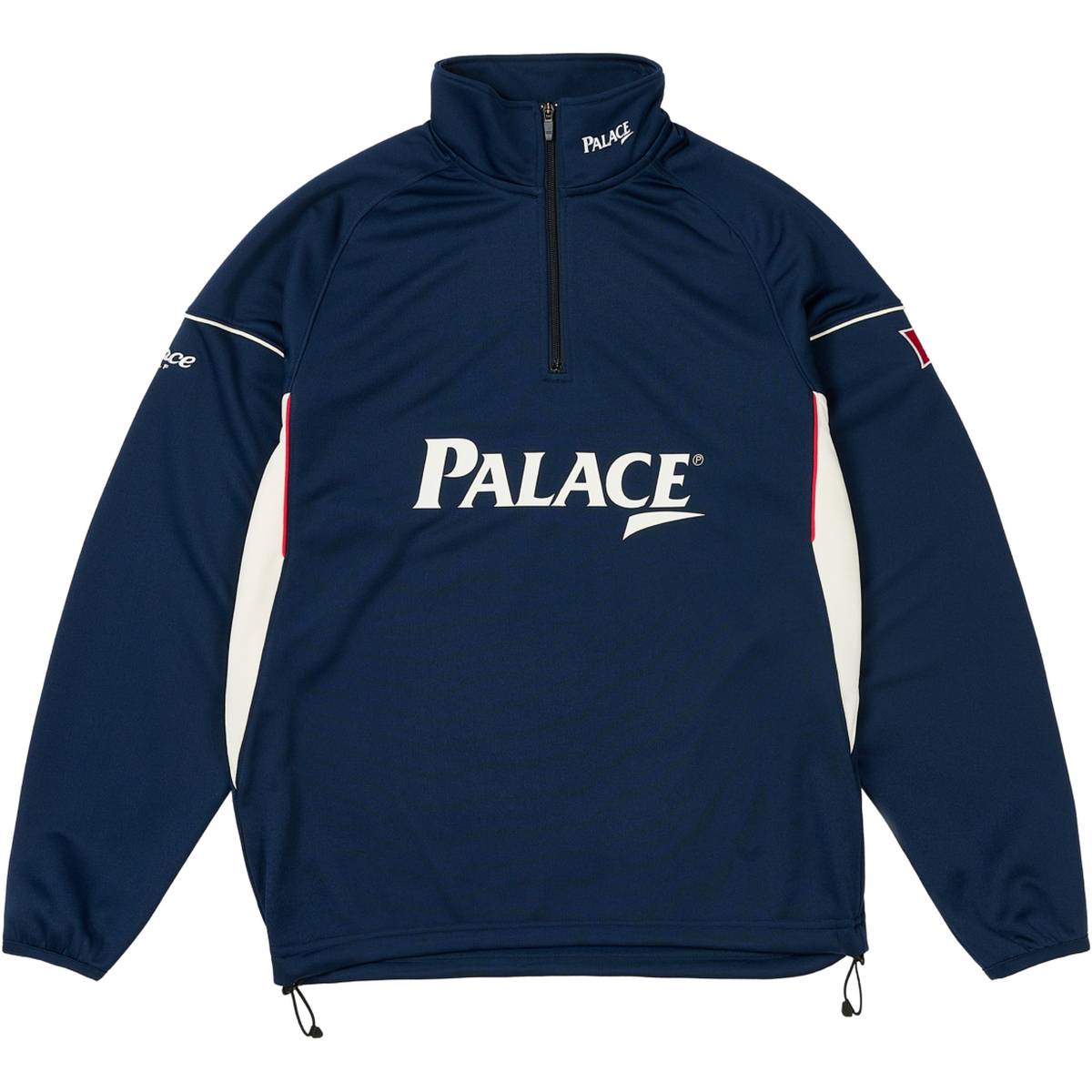 Hole In 1/4 Zip Navy