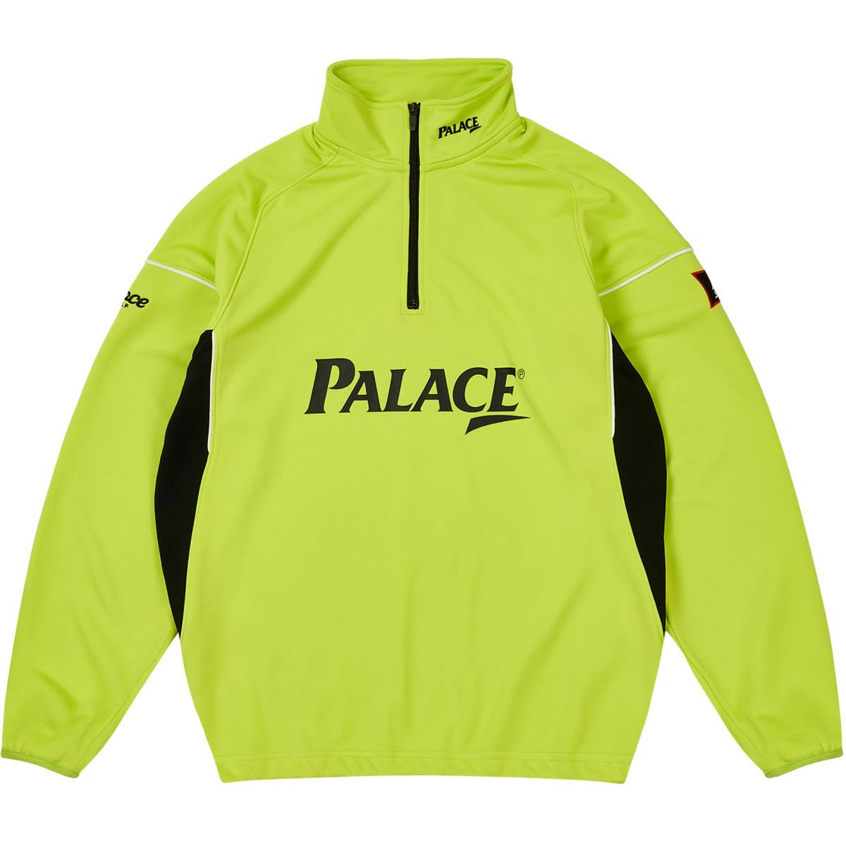Hole In 1/4 Zip Tour Yellow