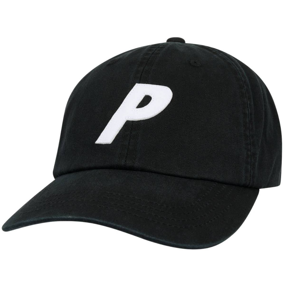P 6-panel Black