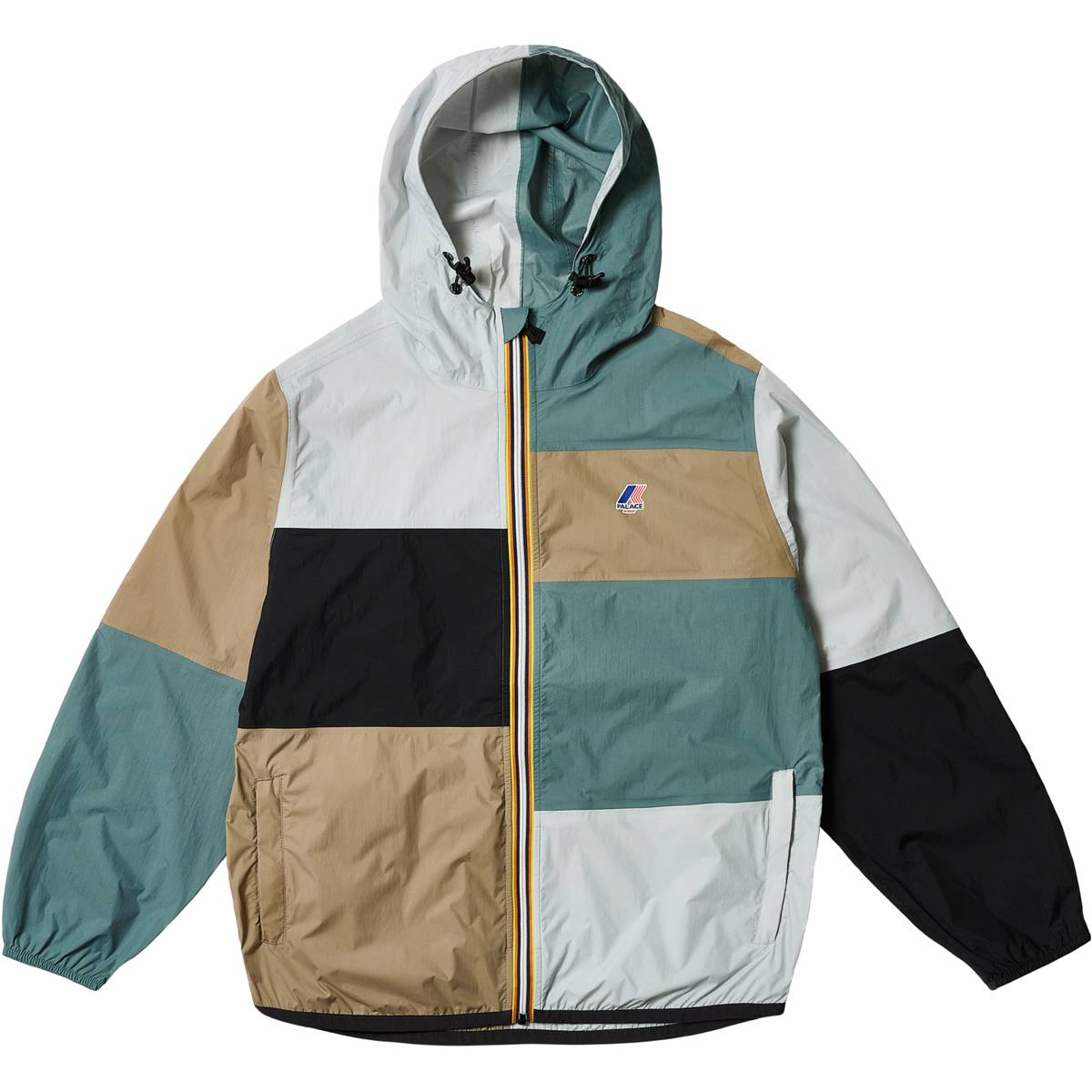 Palace K-way Le Vrai 3.0 Claude Packable Jacket Multi / Blue / Black