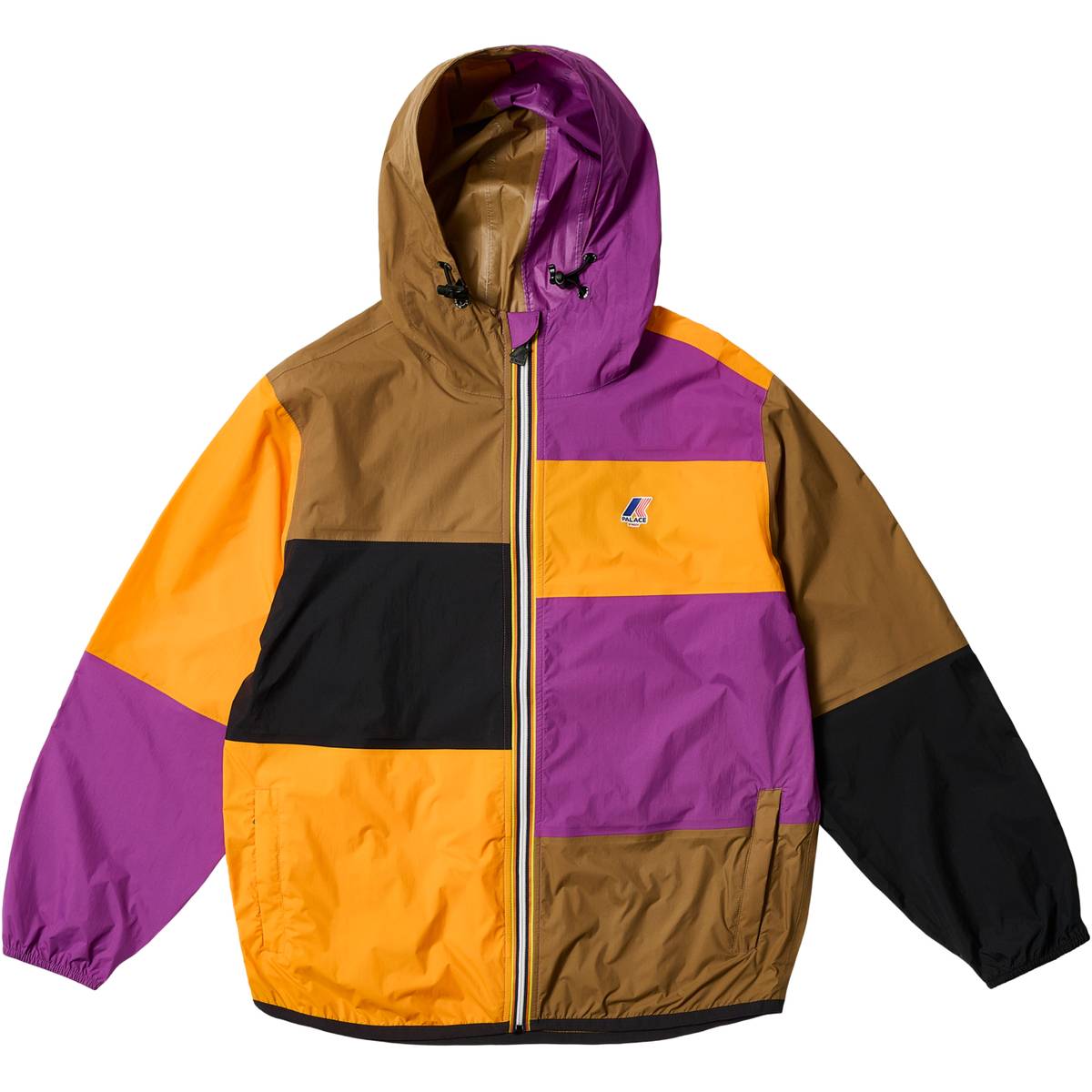 Palace K-way Le Vrai 3.0 Claude Packable Jacket Multi / Purple / Orange