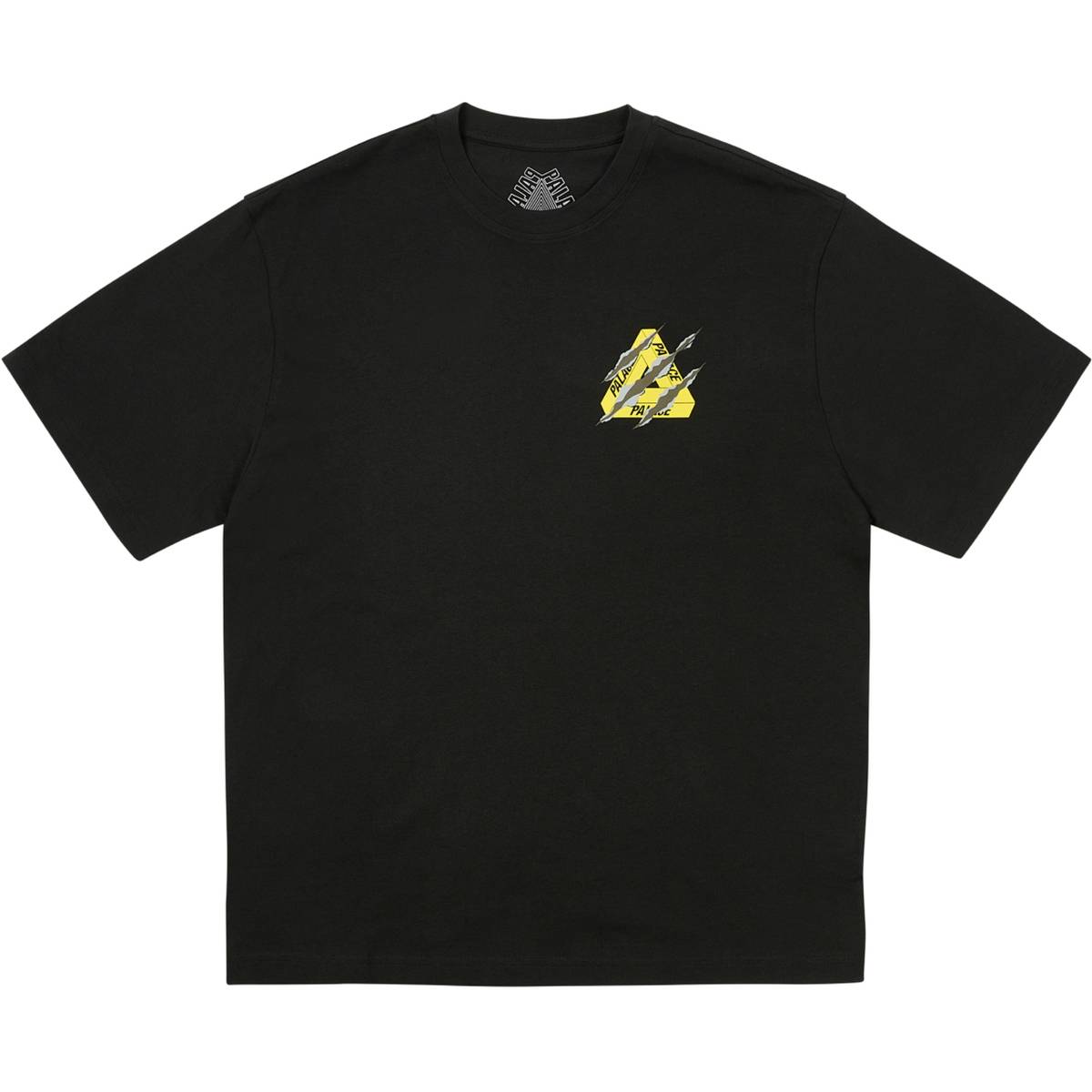 Ripped Tri T-shirt Black