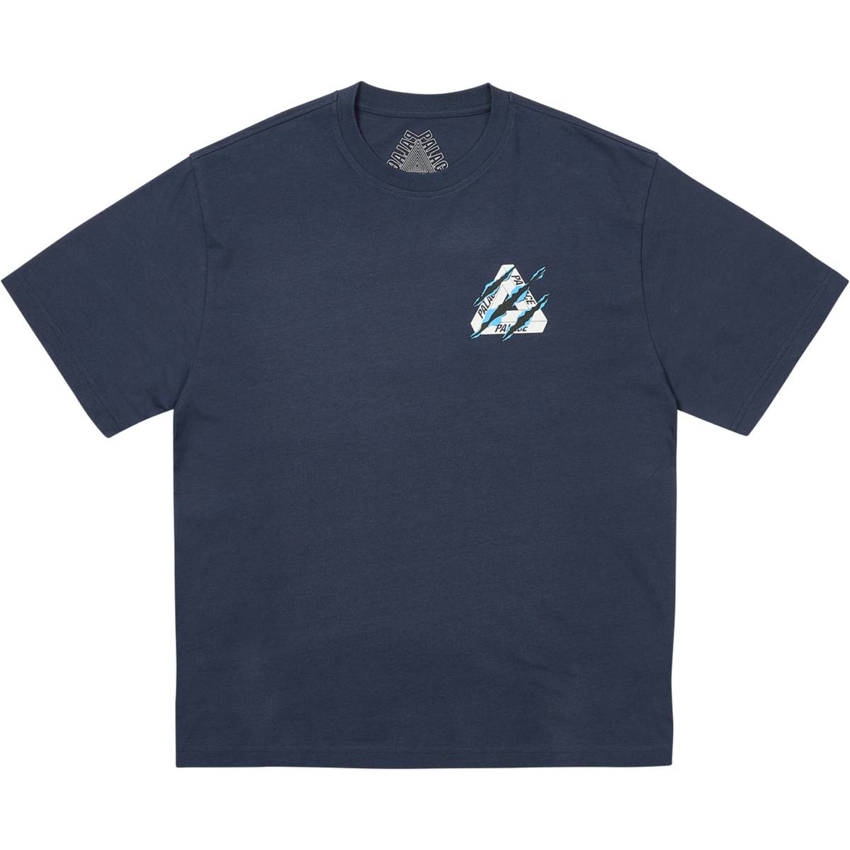 Ripped Tri T-shirt Navy