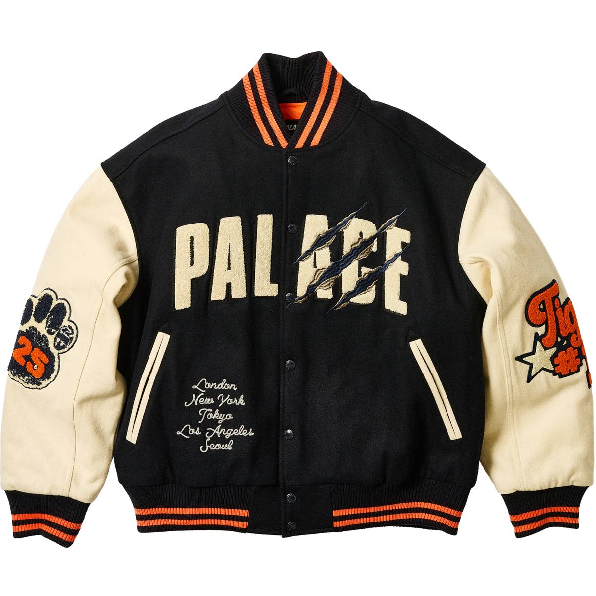 Tora Tora Varsity Jacket Navy