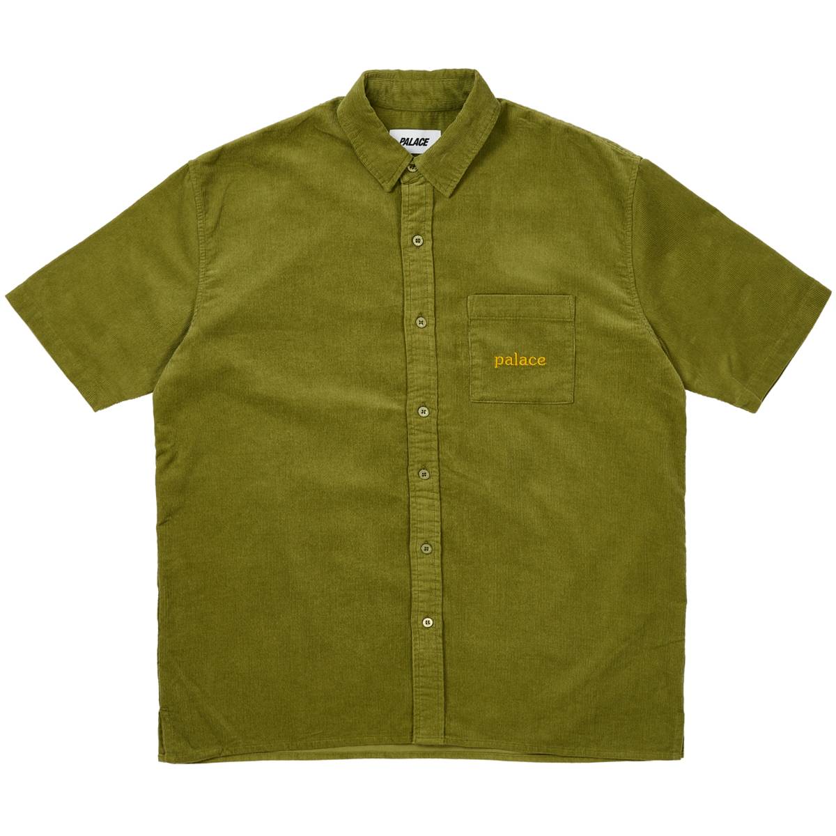 Washed Cord Shirt Green