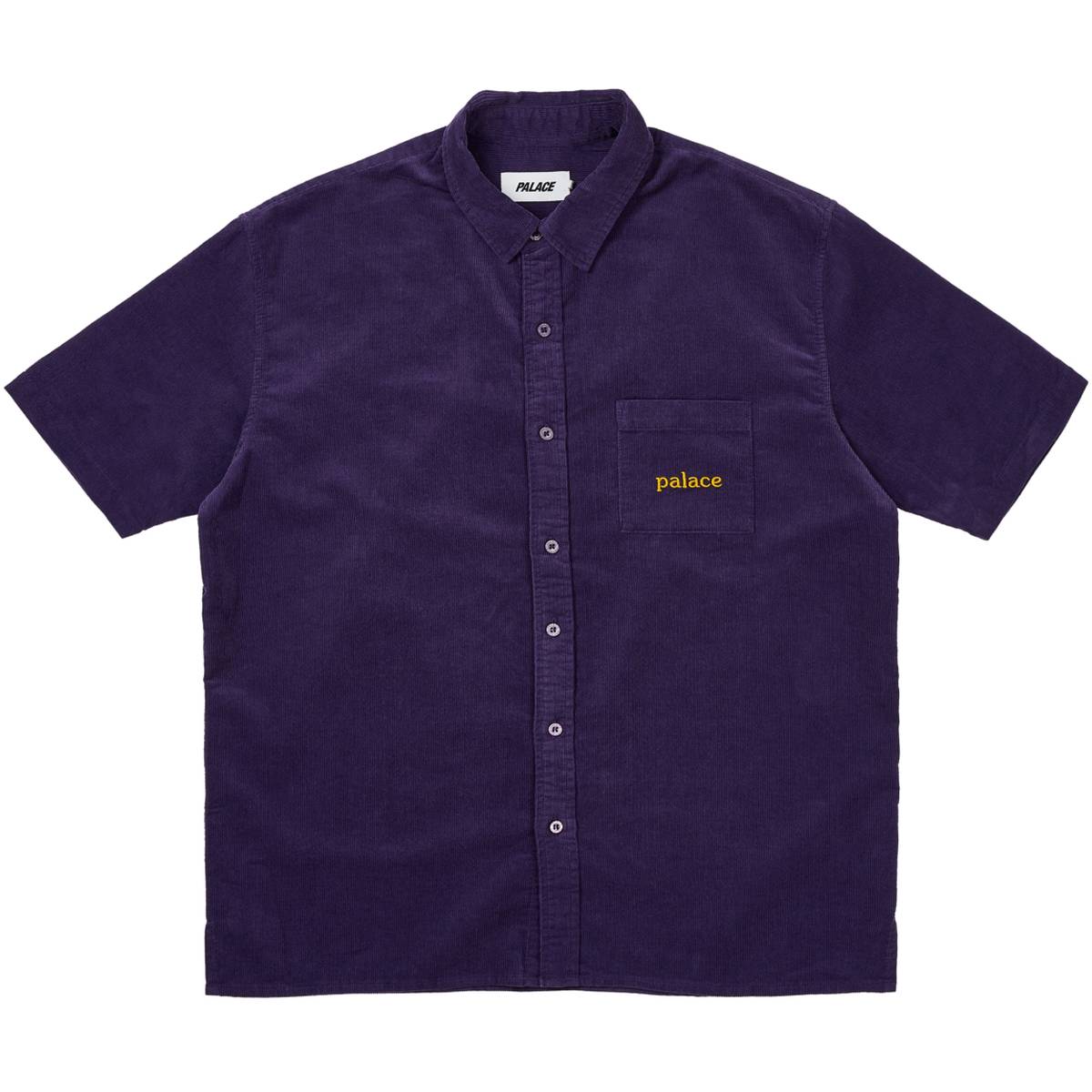 Washed Cord Shirt Purple