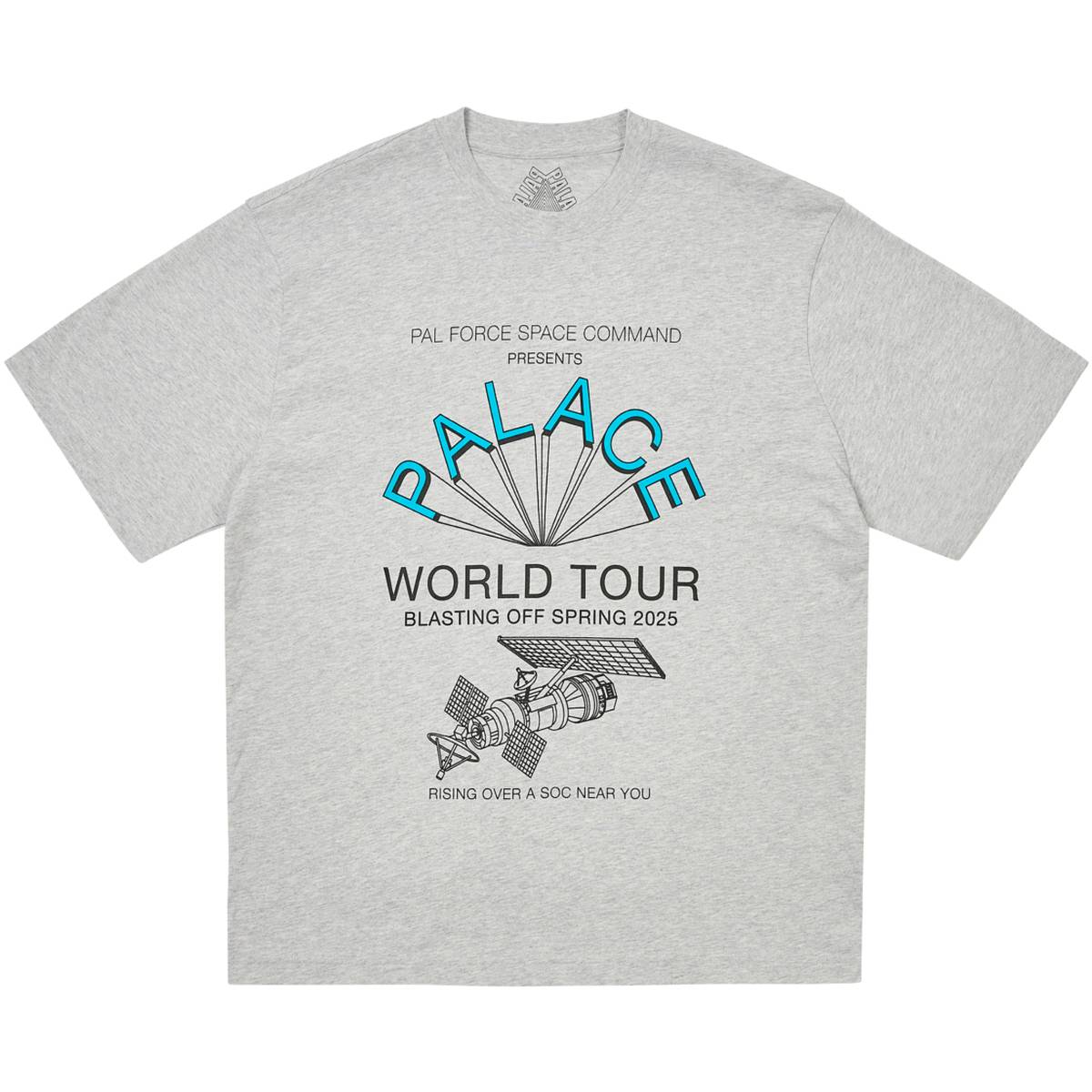 World Tour T-shirt Grey Marl