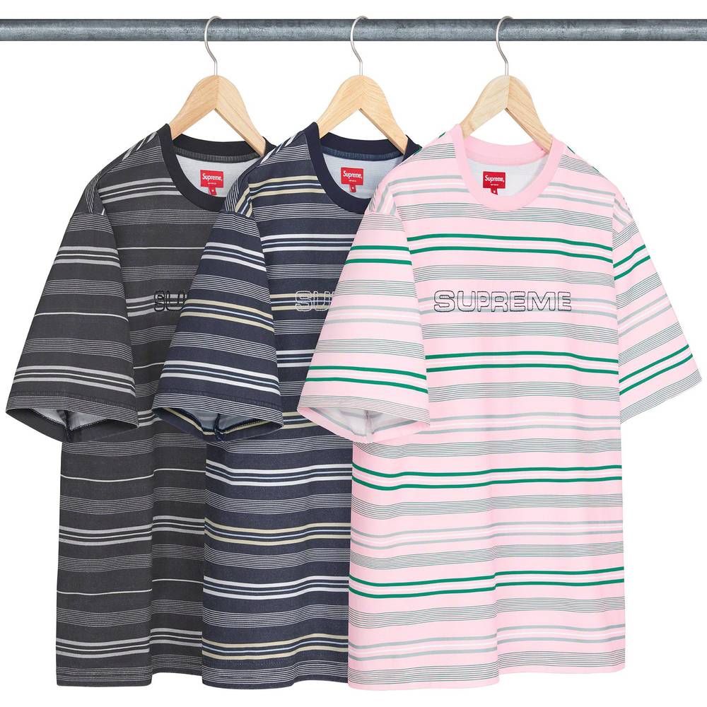 Dash Stripe S/s Top