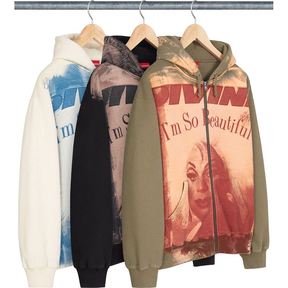 Divine Zip Up Hooded Sweatshirt