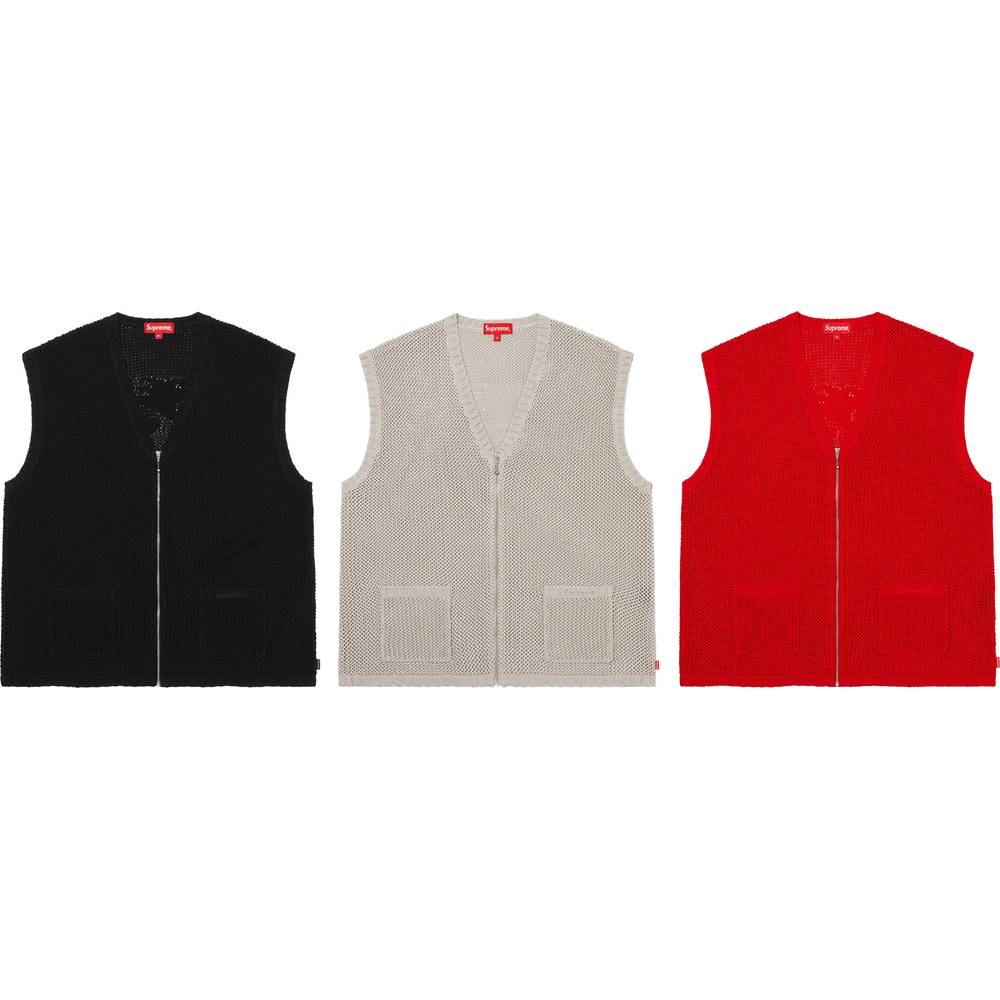 Dragon Zip Up Sweater Vest