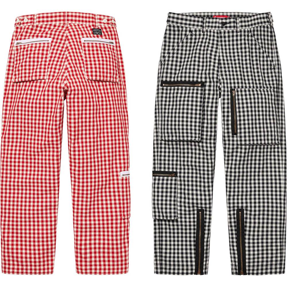Gingham Flight Pant