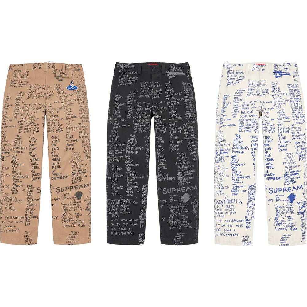 Gonz Poems Chino Pant