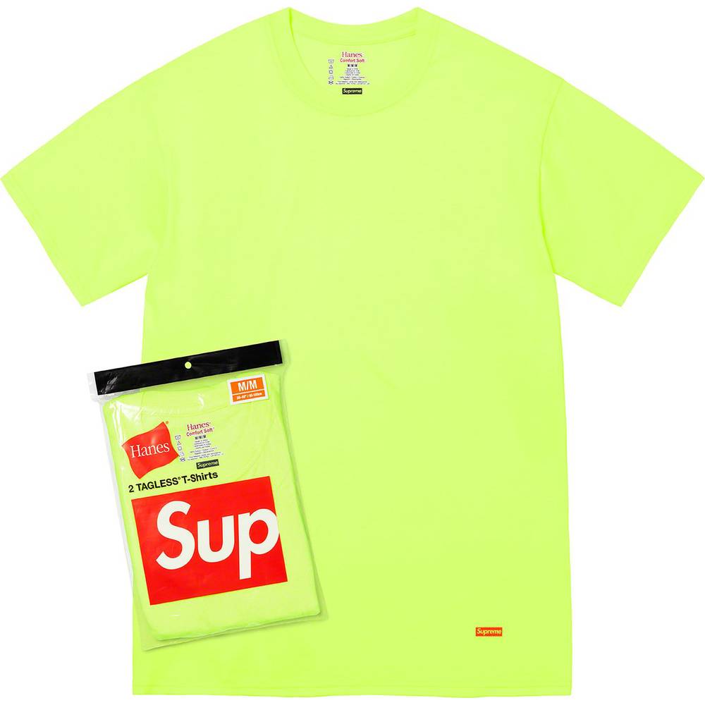 Supreme®/hanes® Tagless Tees (2 Pack)