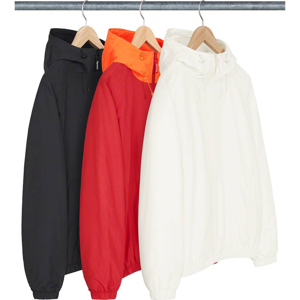 Lightweight Nylon Hooded Jacket