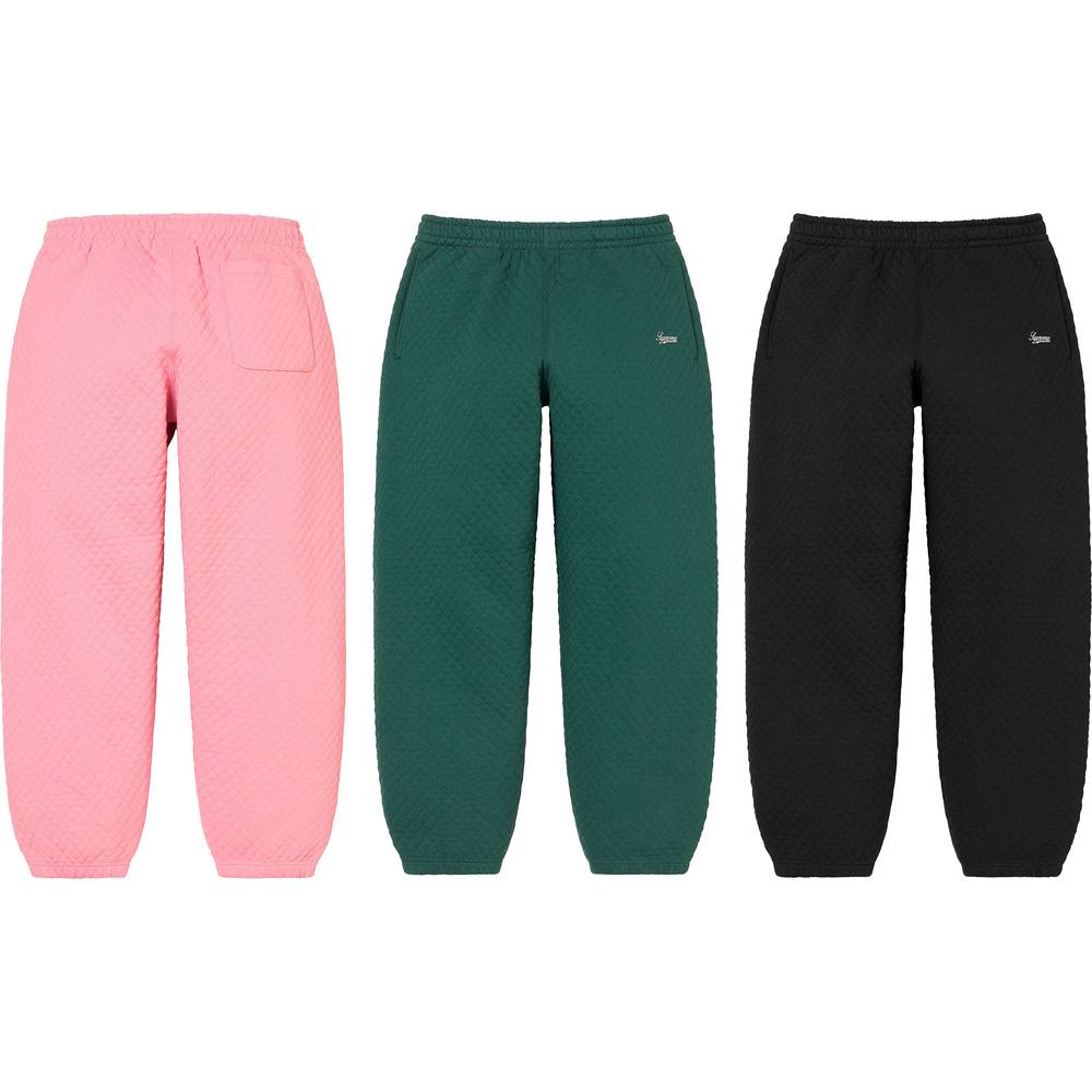 Micro Quilted Sweatpant