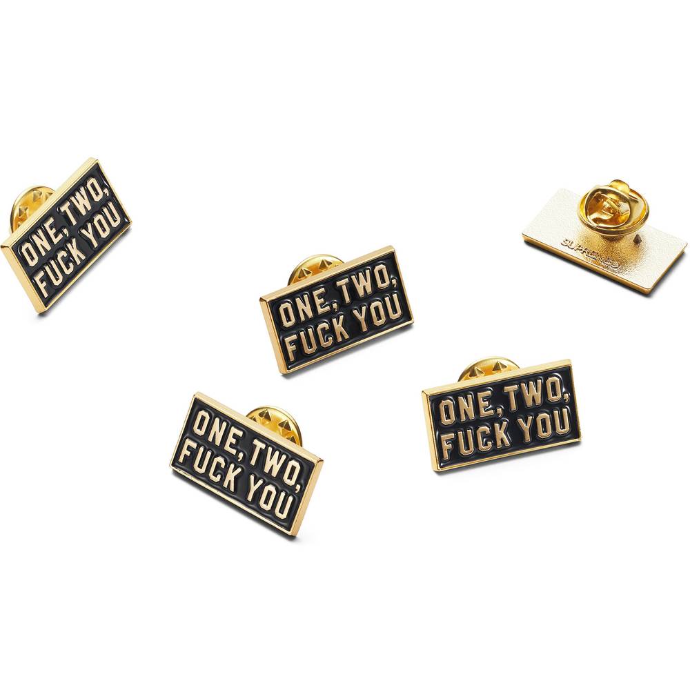 One Two Fuck You Pin