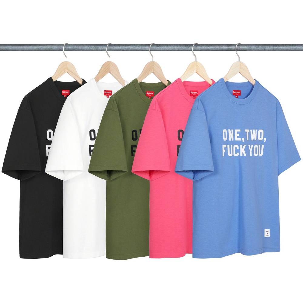One Two Fuck You S/s Top