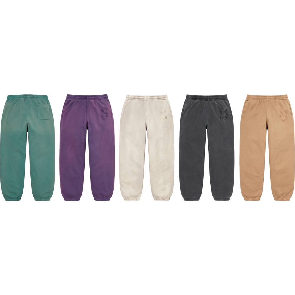 Overdyed S Logo Sweatpant