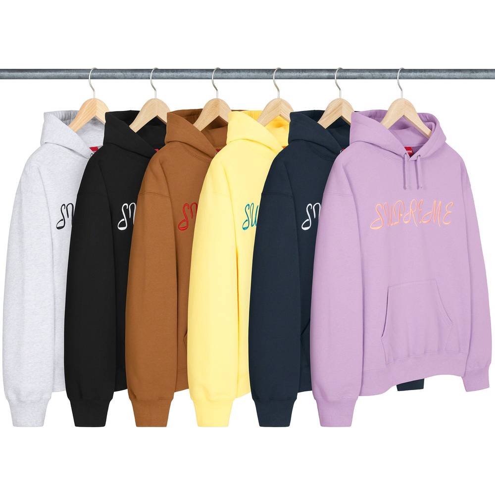 Script Hooded Sweatshirt