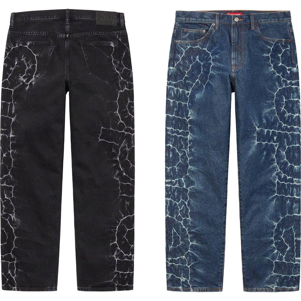 Shibori Loose Fit Jean