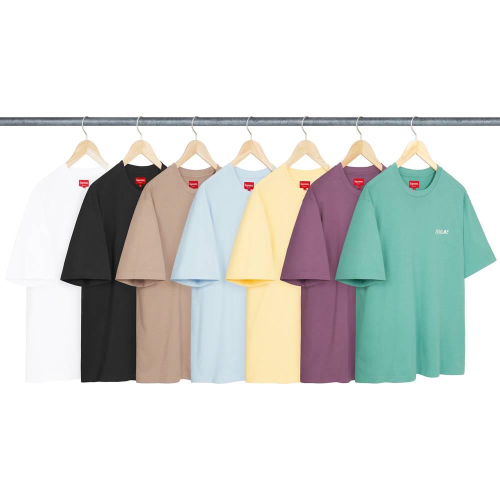 Washed Script S/s Top