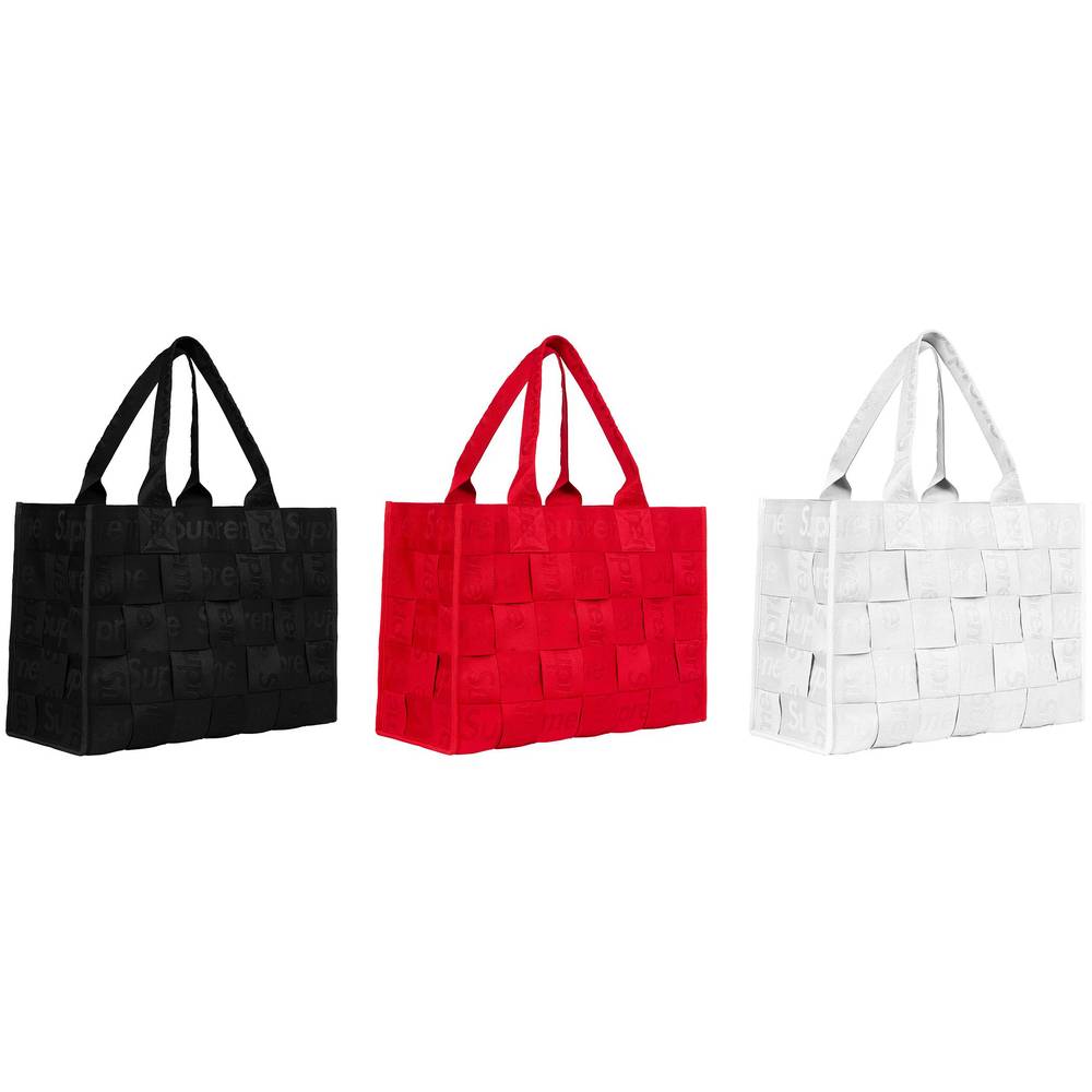 Woven Large Tote Bag