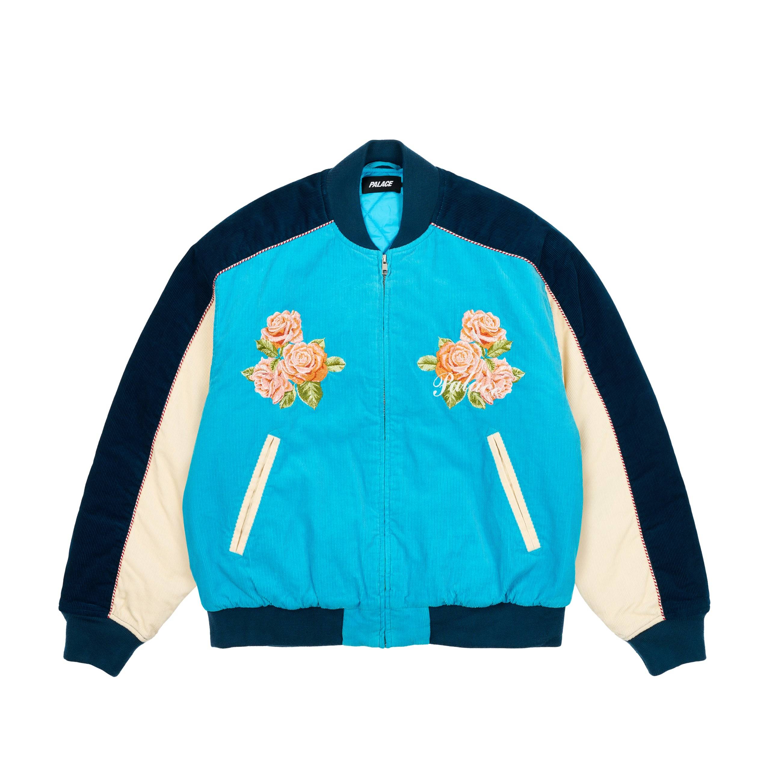 Cat Eye Bomber Jacket Real Teal