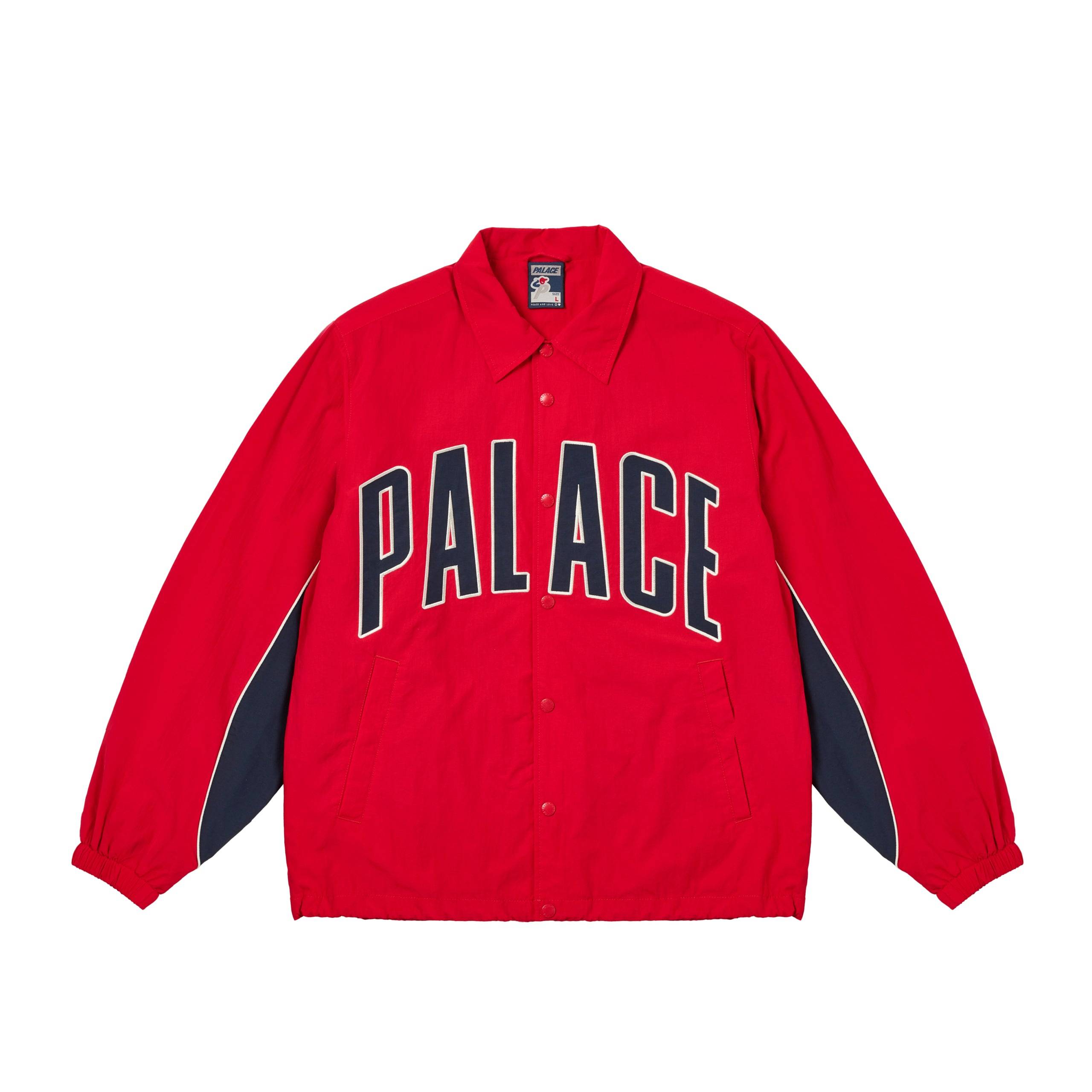 Archway Coach Jacket Truest Red