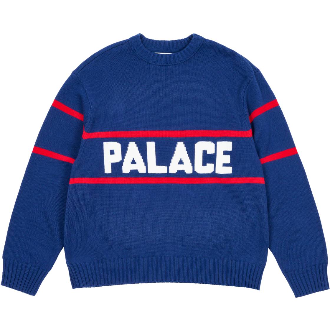 Blocky Knit Blue