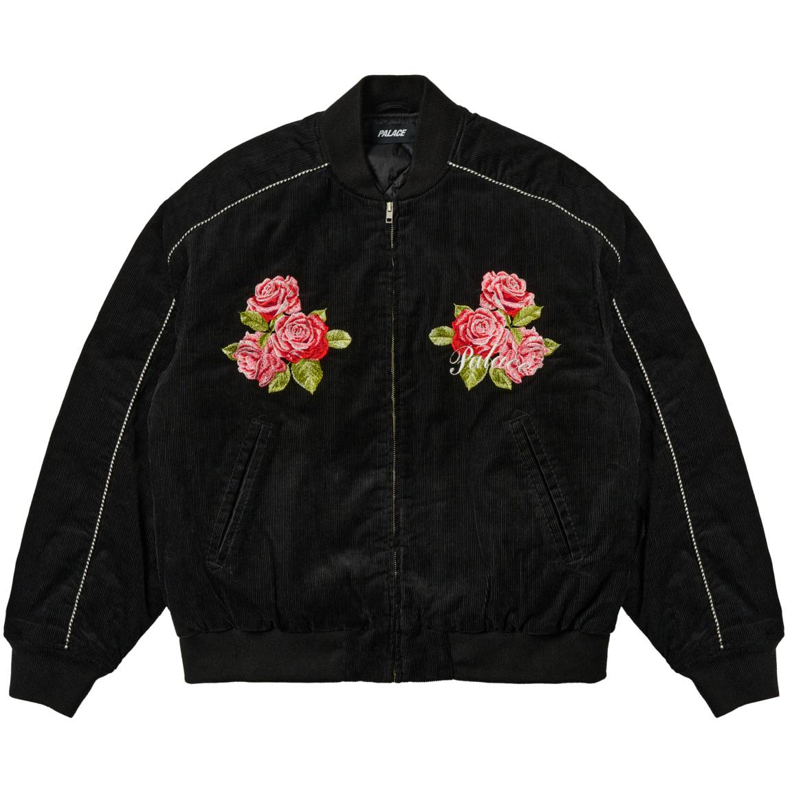 Cat Eye Bomber Jacket Black
